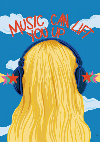 Music Can Lift You Up print