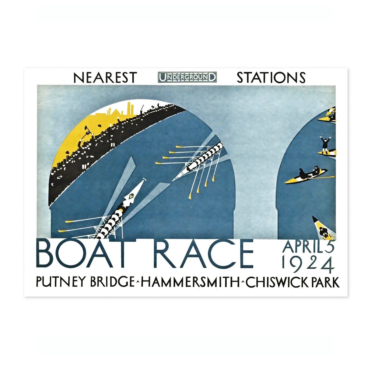 London Roeiwedstrijd - 1924