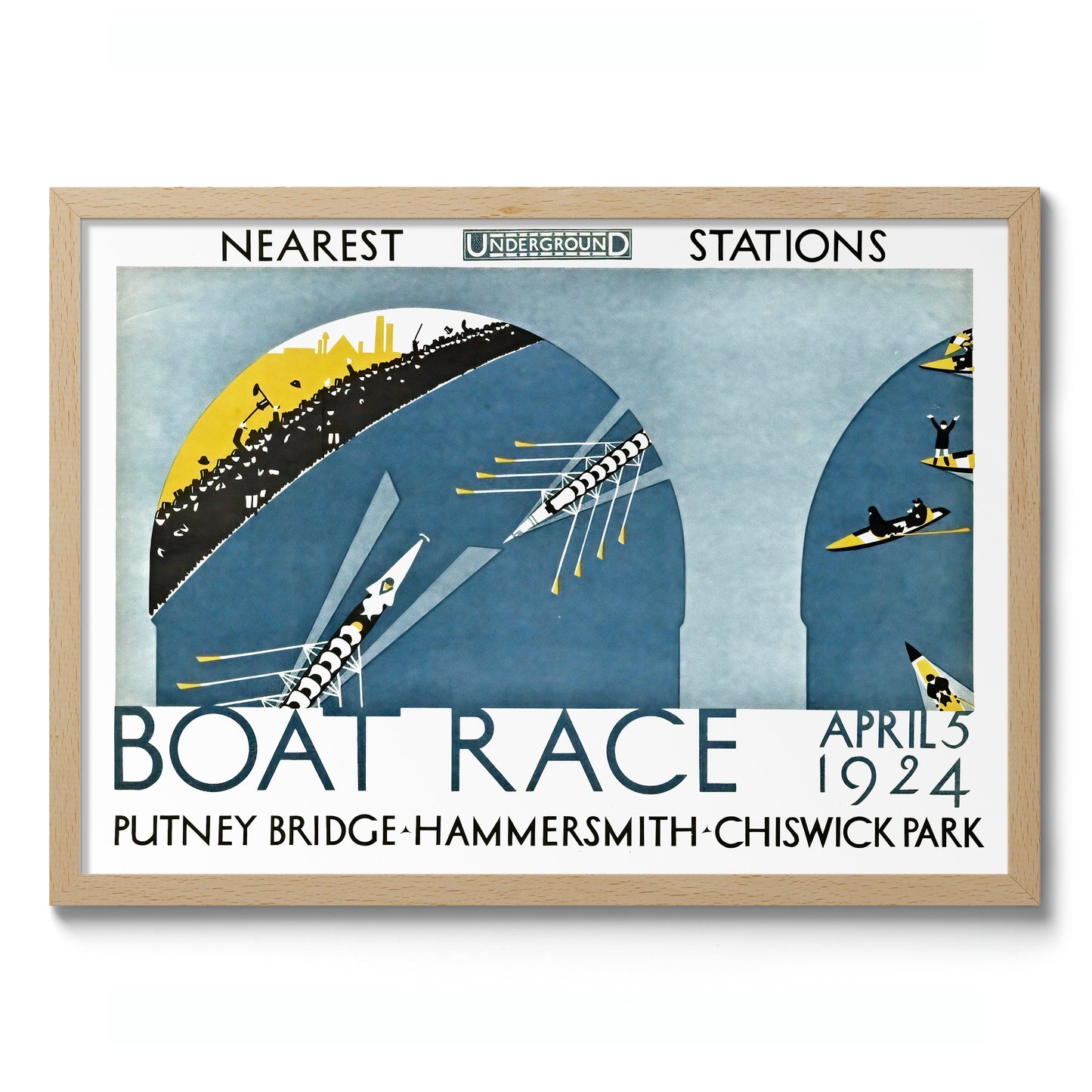 London Roeiwedstrijd - 1924