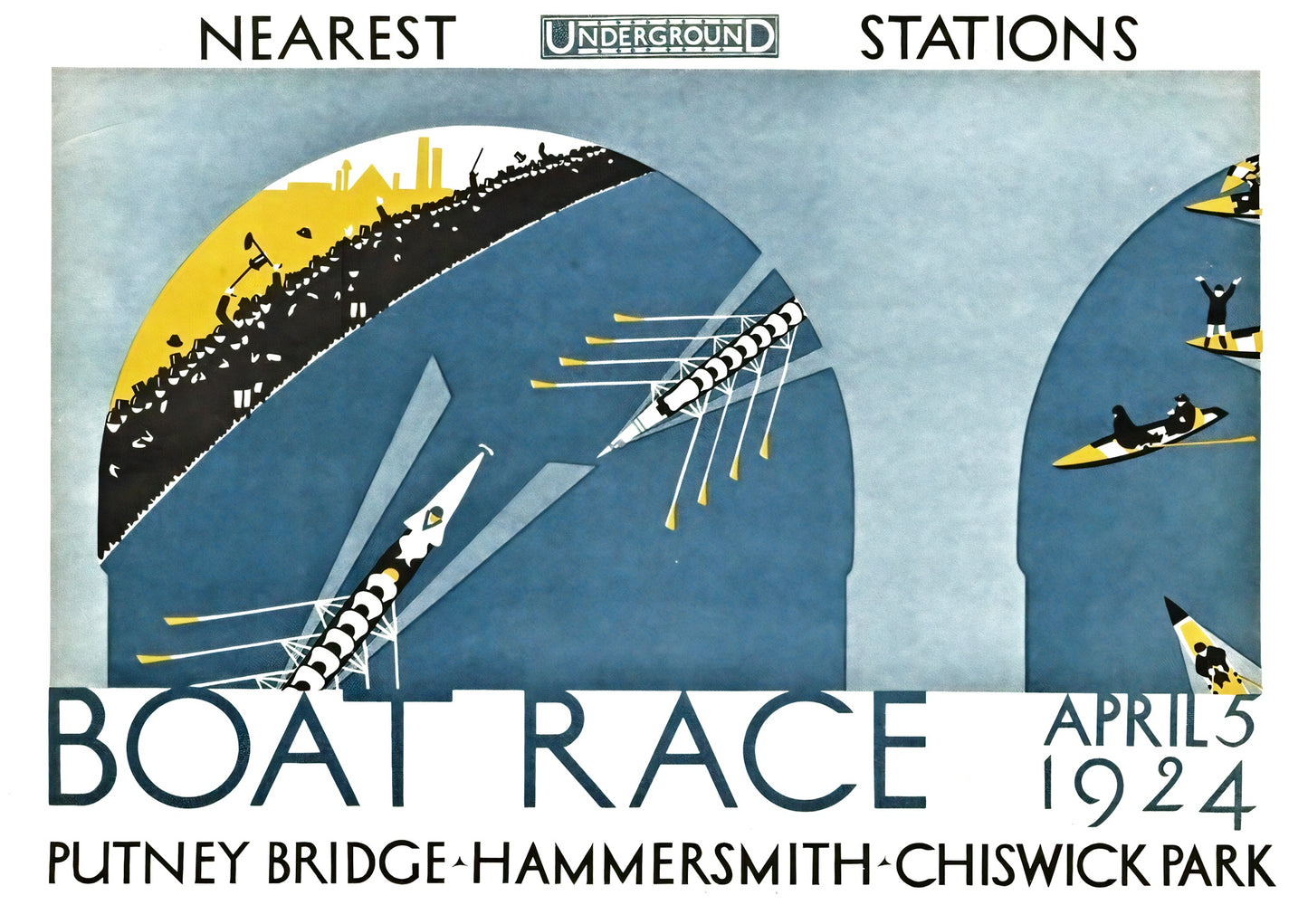 London Roeiwedstrijd - 1924