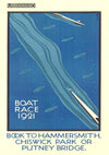 London Bootsrennen - 1921 print