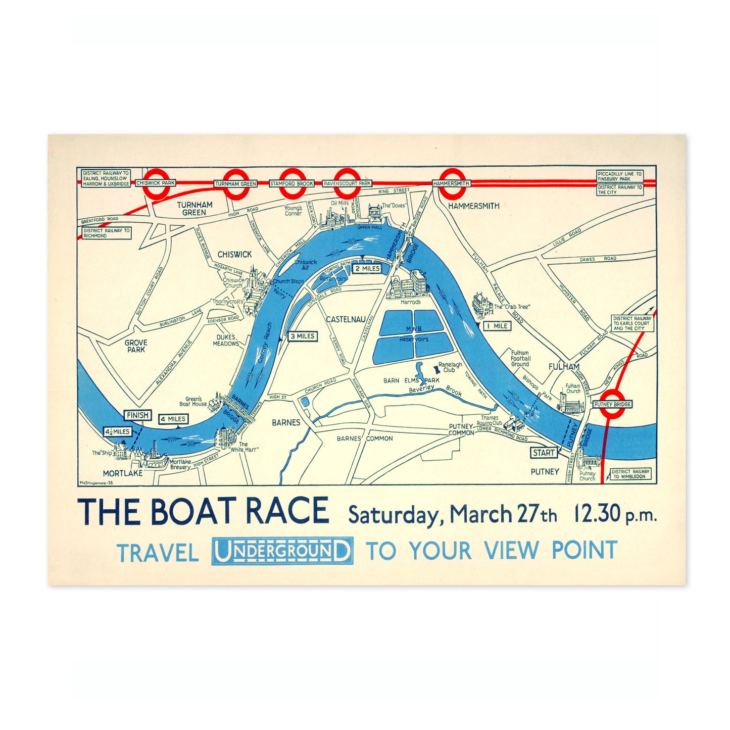 London Boat Race - 1936