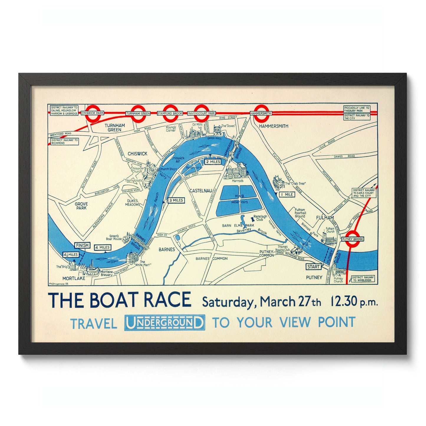 London Boat Race - 1936