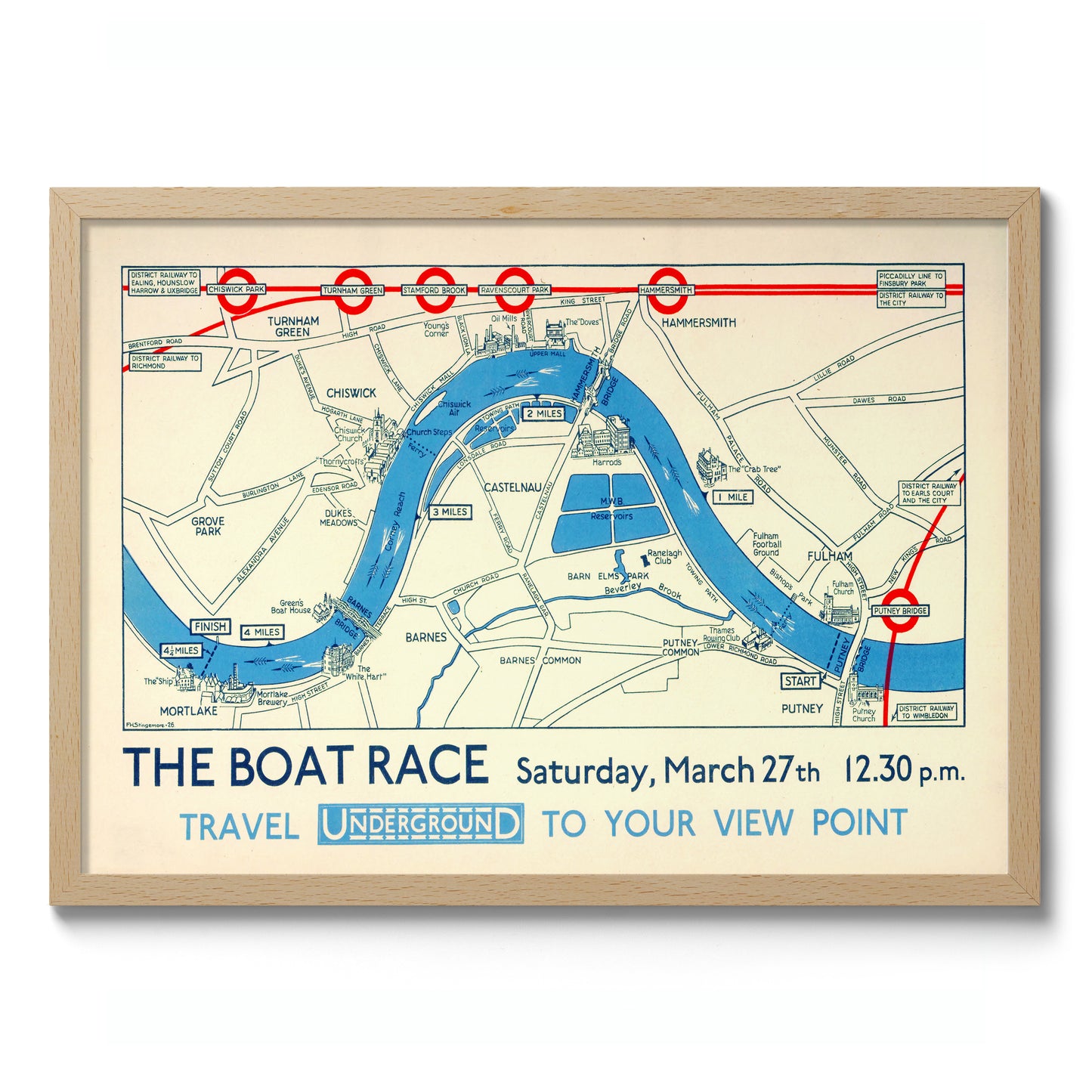 London Boat Race - 1936