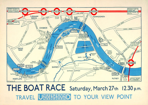 London Båt Racing - 1936