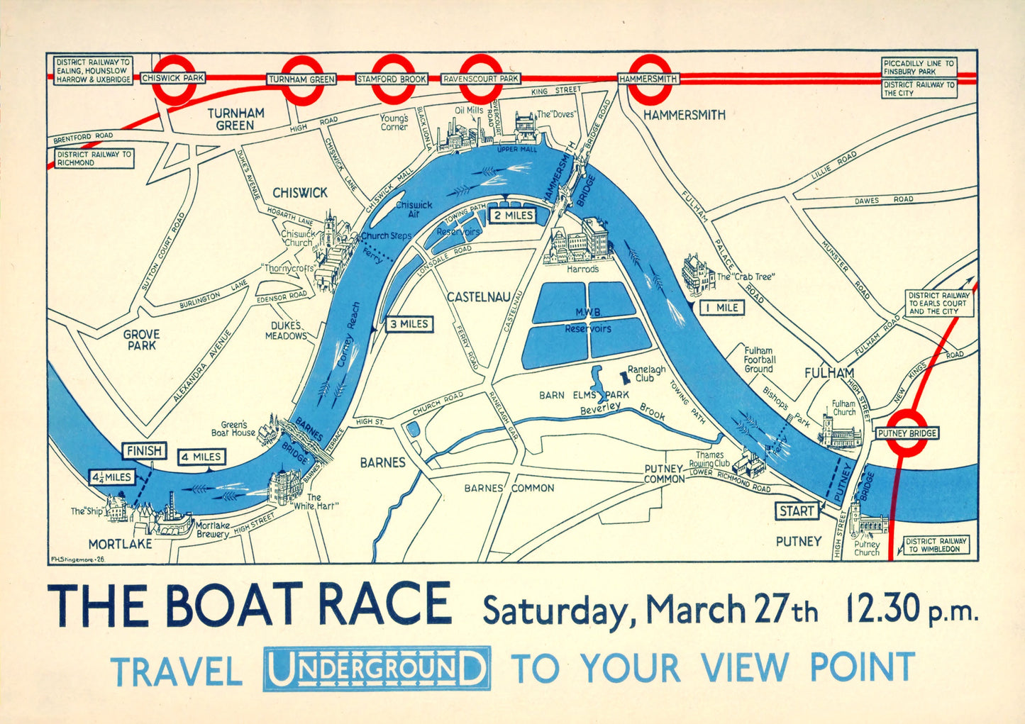 London Boat Race - 1936