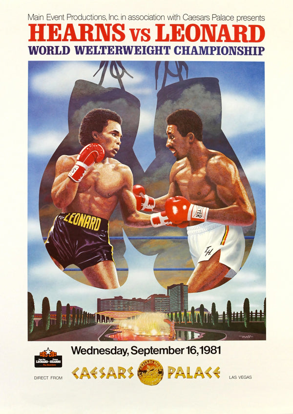 Hearns tegen Leonard - 1981