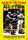 Ali contre Tyson print
