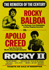 Rocky Balboa vs Apollo Creed print