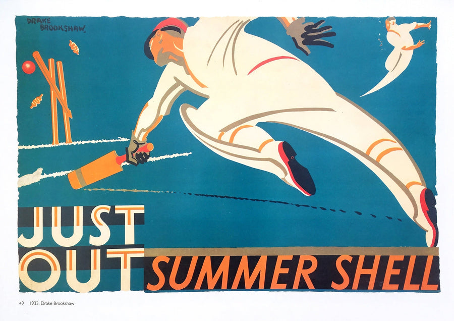 Hoezo, Cricket - 1933 - Print Only frame