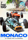 Monaco Grand Prix - 1967 print