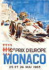 Monaco Grand Prix - 1963 print