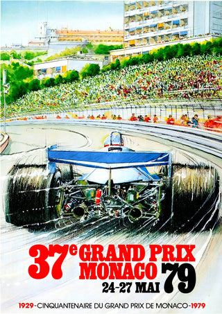 Monaco Grand Prix - 1979 print