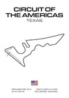 Circuit of the Americas, US Grand Prix print