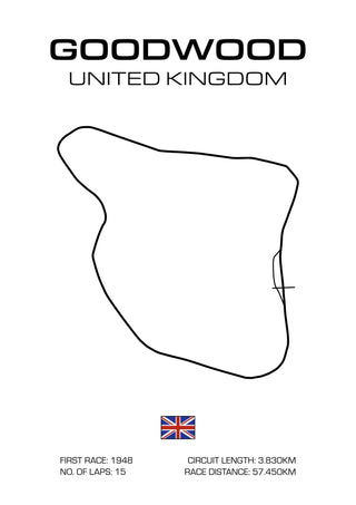 Goodwood, British Grand Prix print