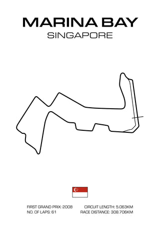 Singapore Grand Prix print