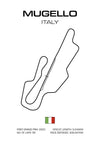 Mugello, Italy Grand Prix print