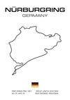 Nürburgring, Germany Grand Prix print