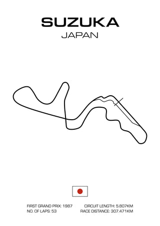 Großer Preis von Japan print