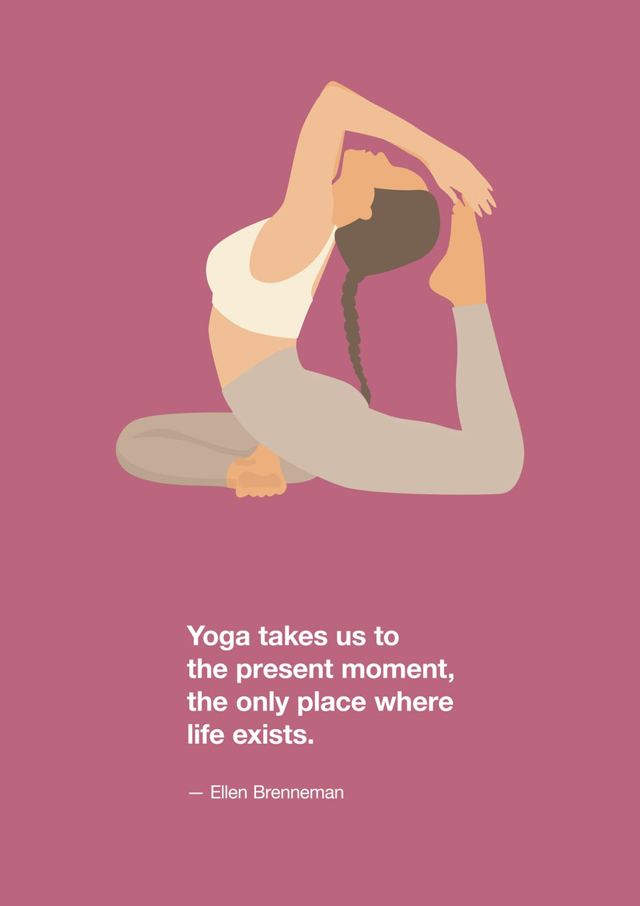 Yoga - Print Only frame