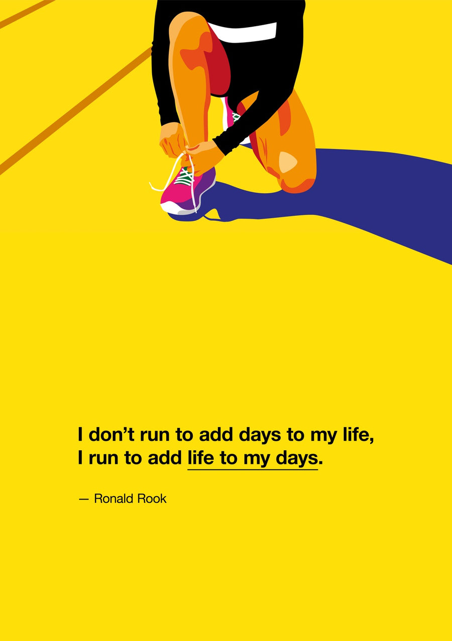Running - Print Only frame
