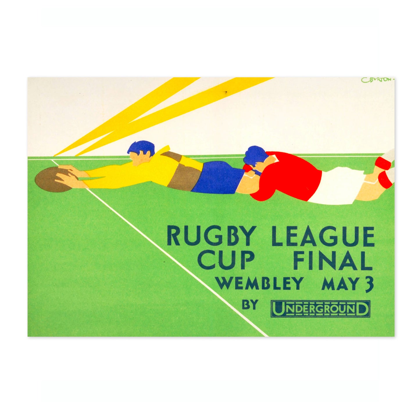 Rugbyligacupfinal, Wembley - 1930