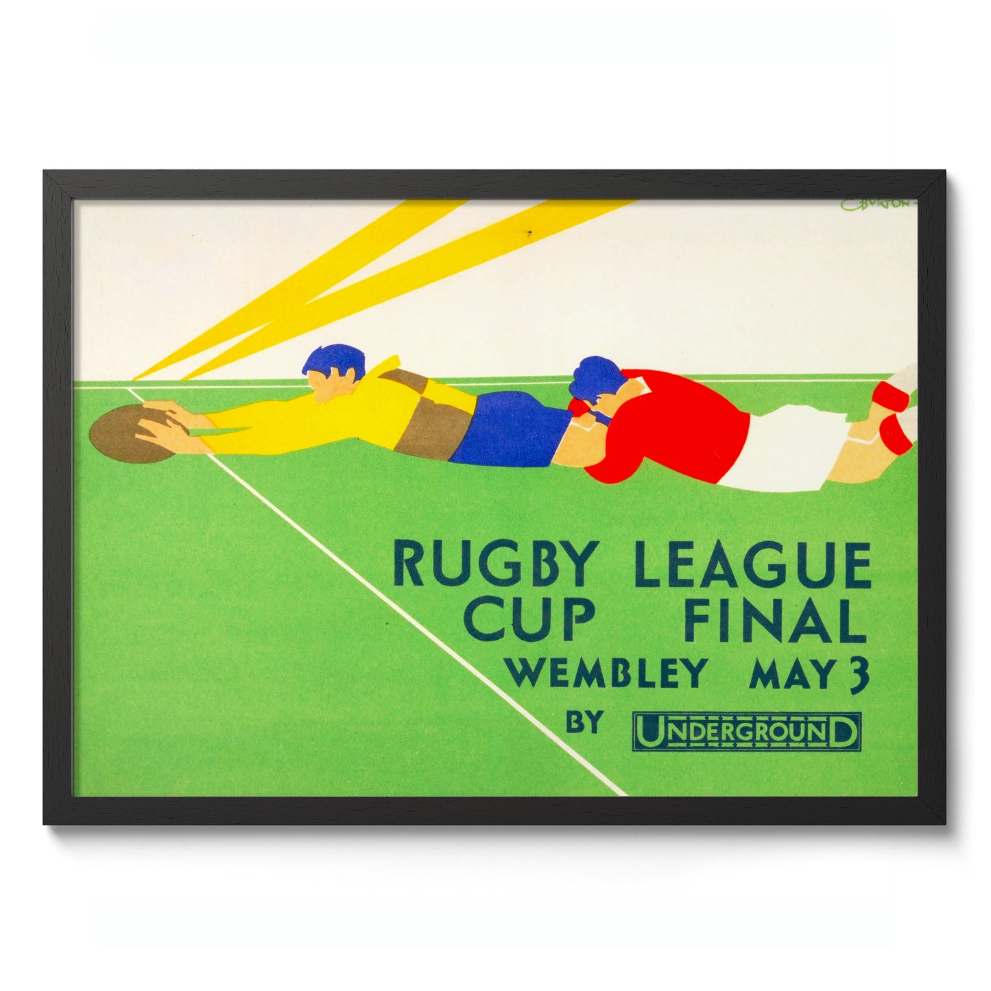 Rugbyligacupfinal, Wembley - 1930