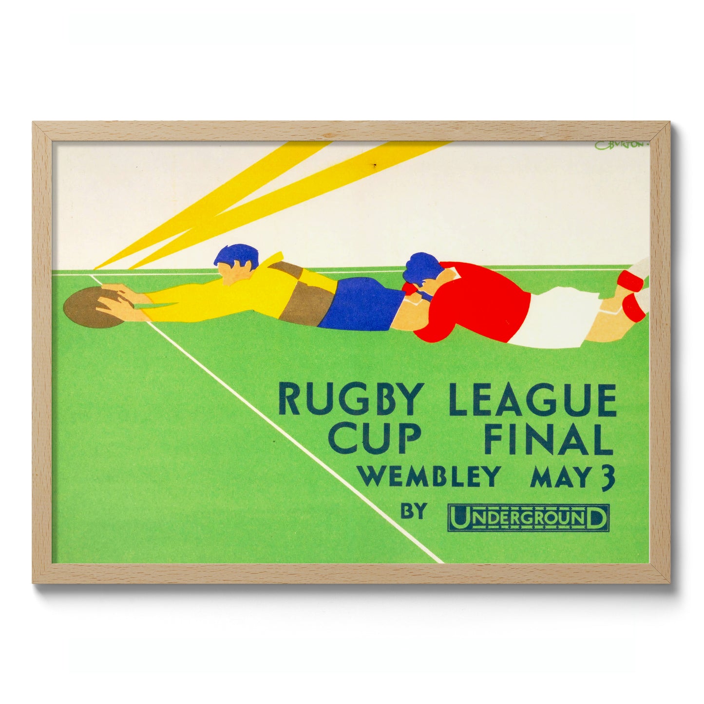 Rugbyligacupfinal, Wembley - 1930