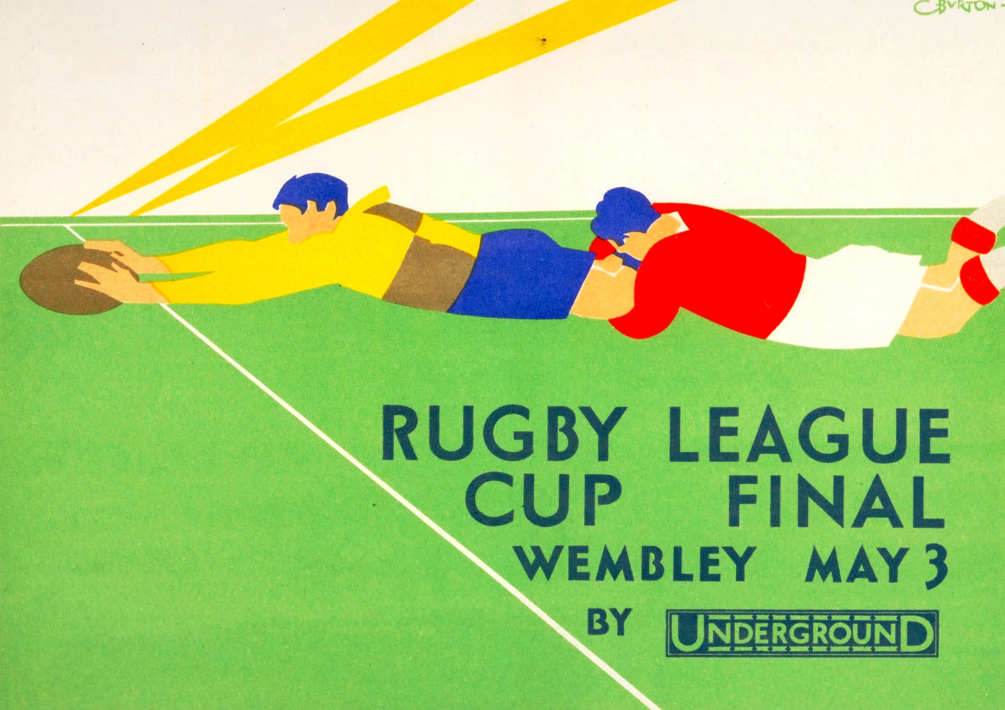 Rugbyligacupfinal, Wembley - 1930