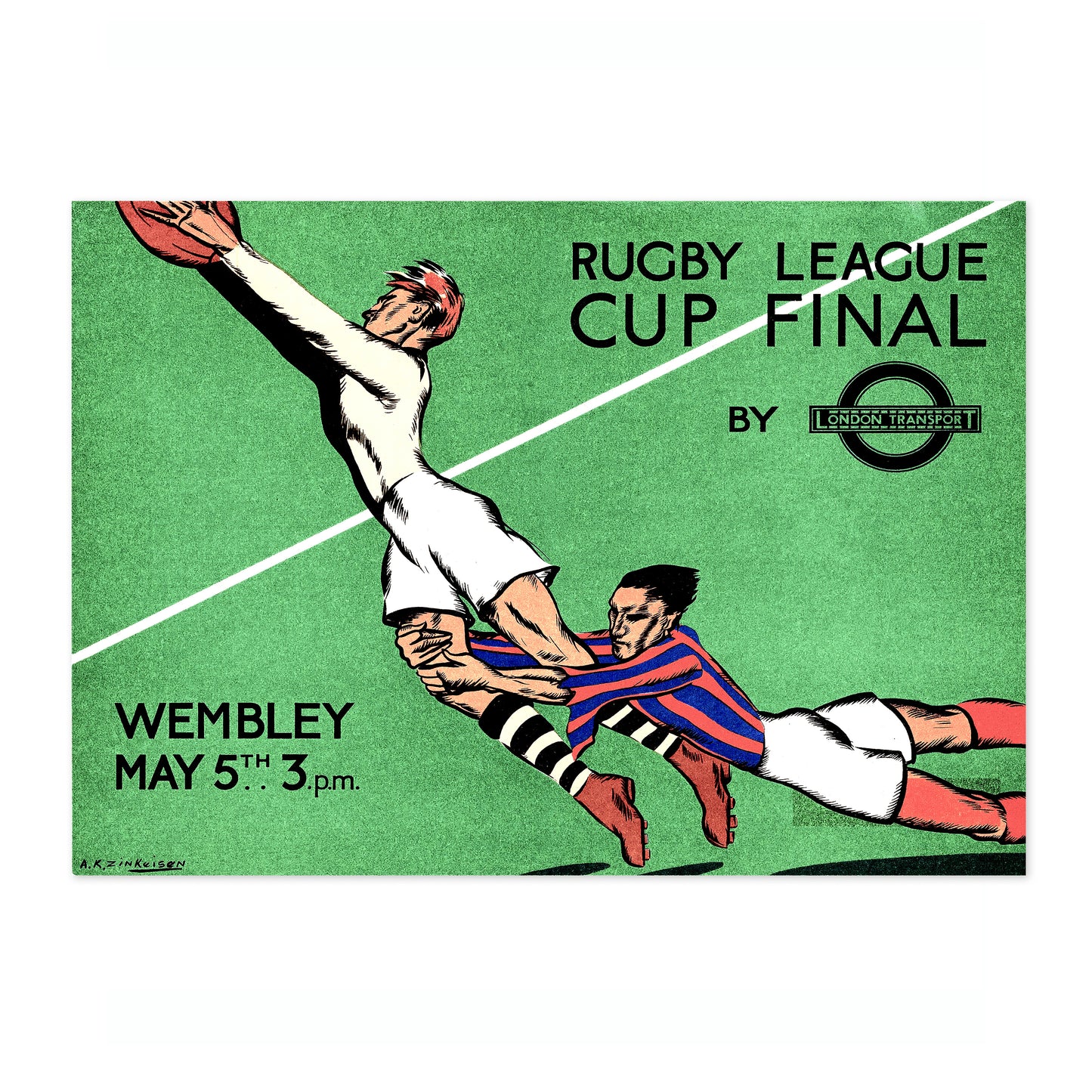 Rugby League Cup-final, Wembley - 1934