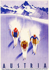 Skifahren in Österreich print