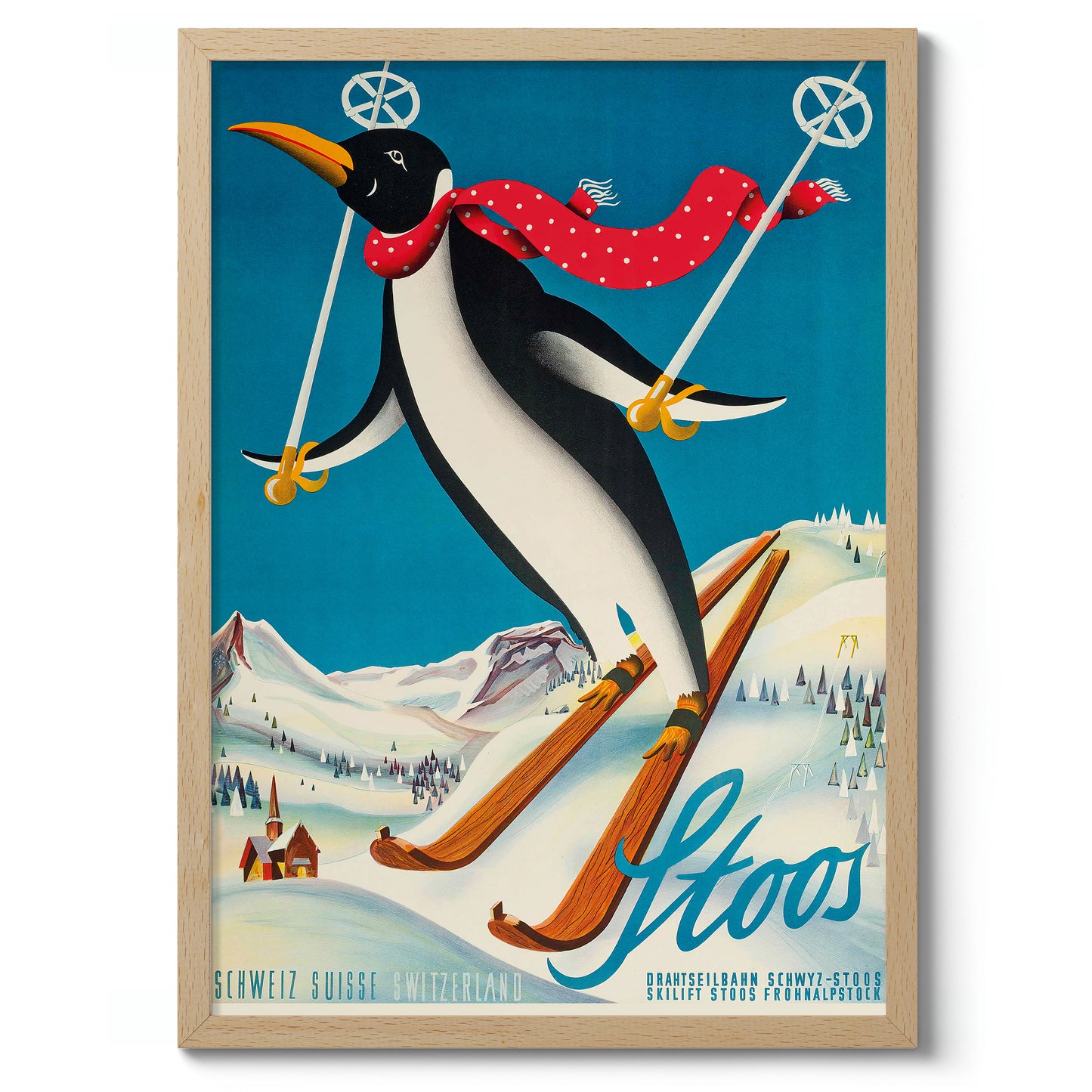 Stoos, Schweiz - Skidåkning