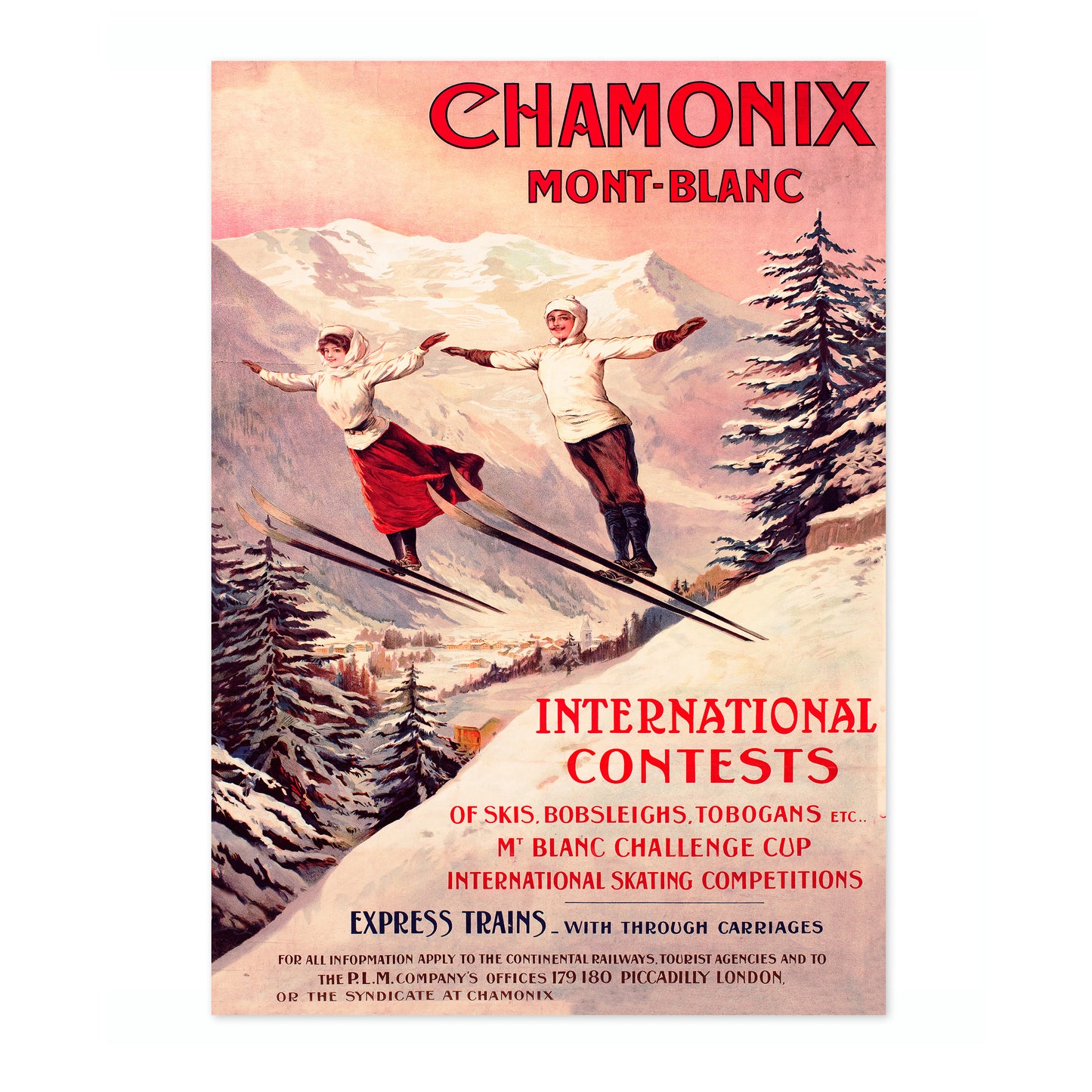 Chamonix Mont Blanc, Frankrike