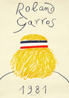 Roland Garros Tennis - 1981 print