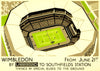 Wimbledon-Stadion - 1925 print
