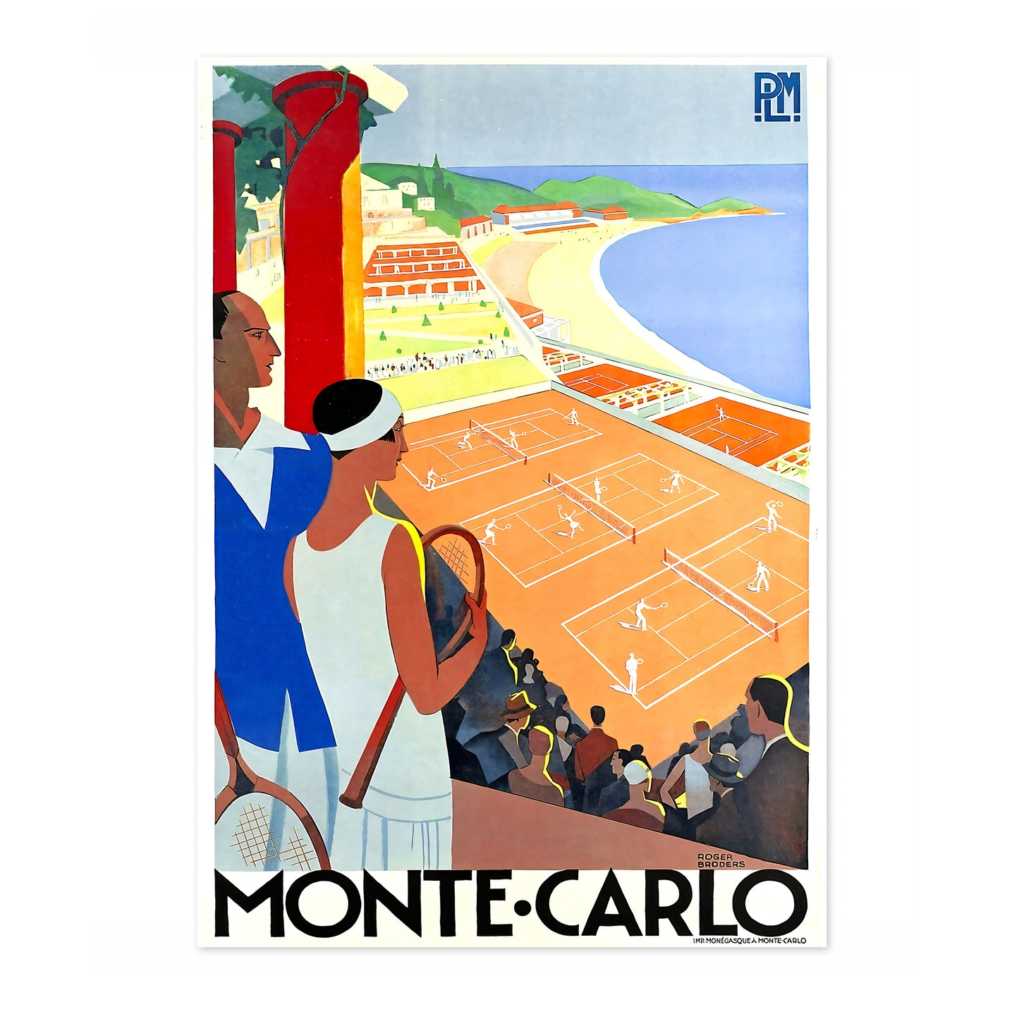 Tennis in Monte Carlo