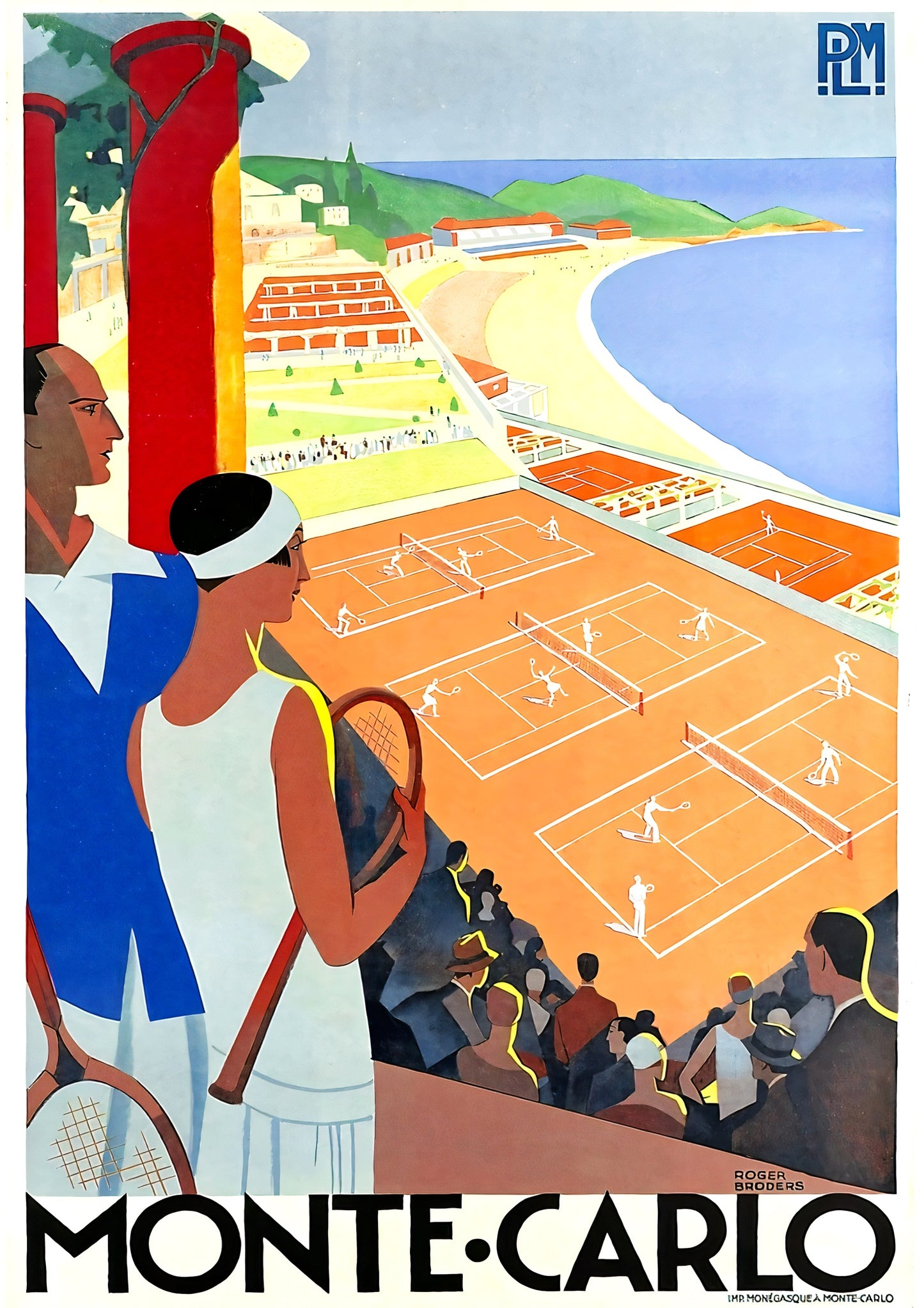 Tennis in Monte Carlo
