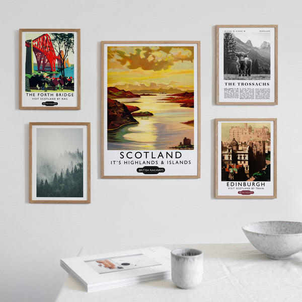 Scotland Gallery Wall