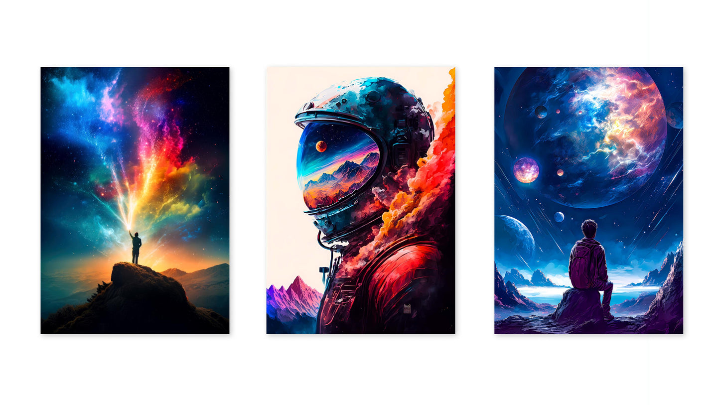 Star Gazers - Set of 3