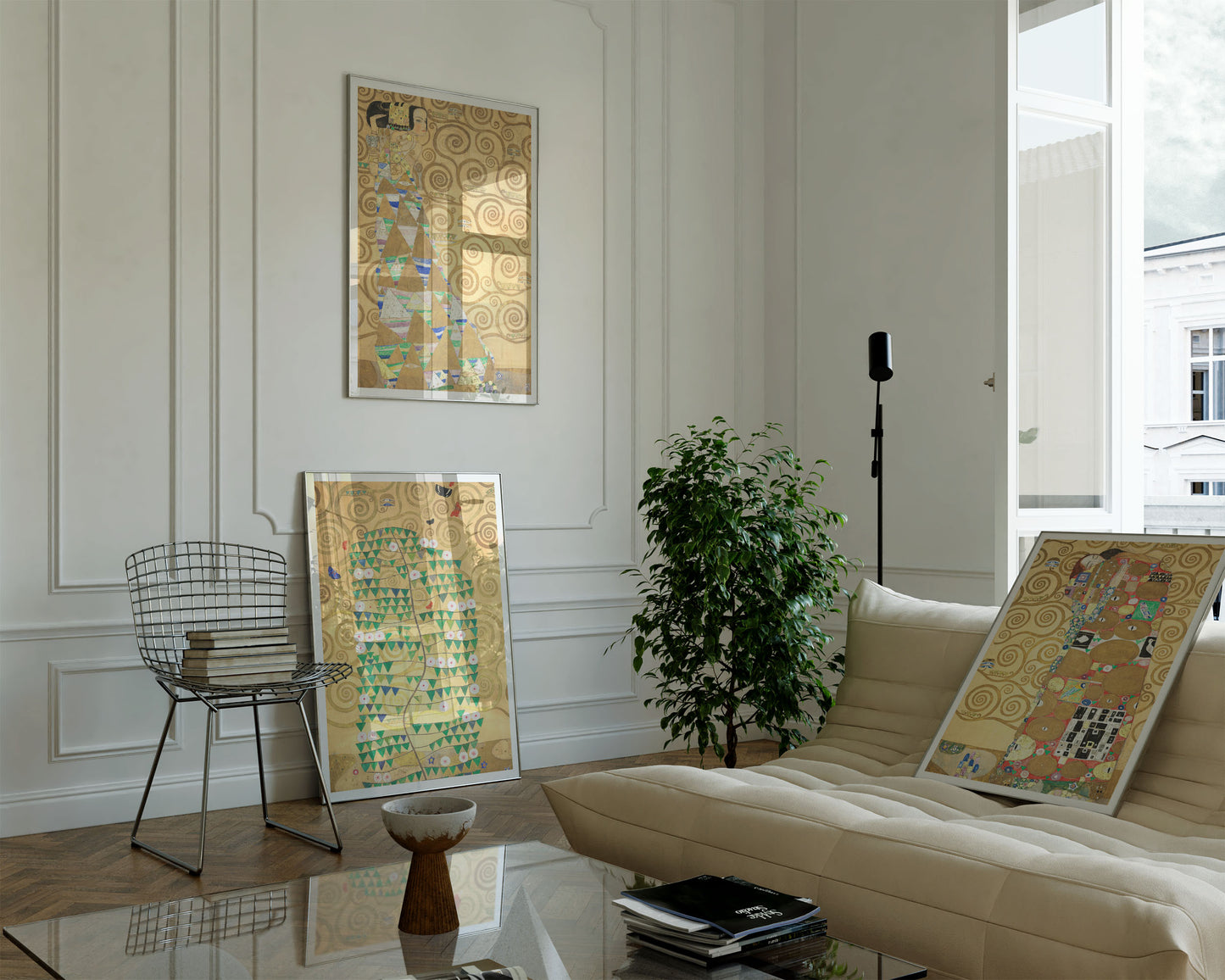 Stoclet Frieze Triptych