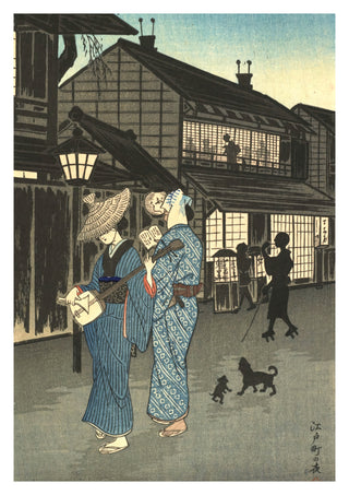 Moonlit Revellers print