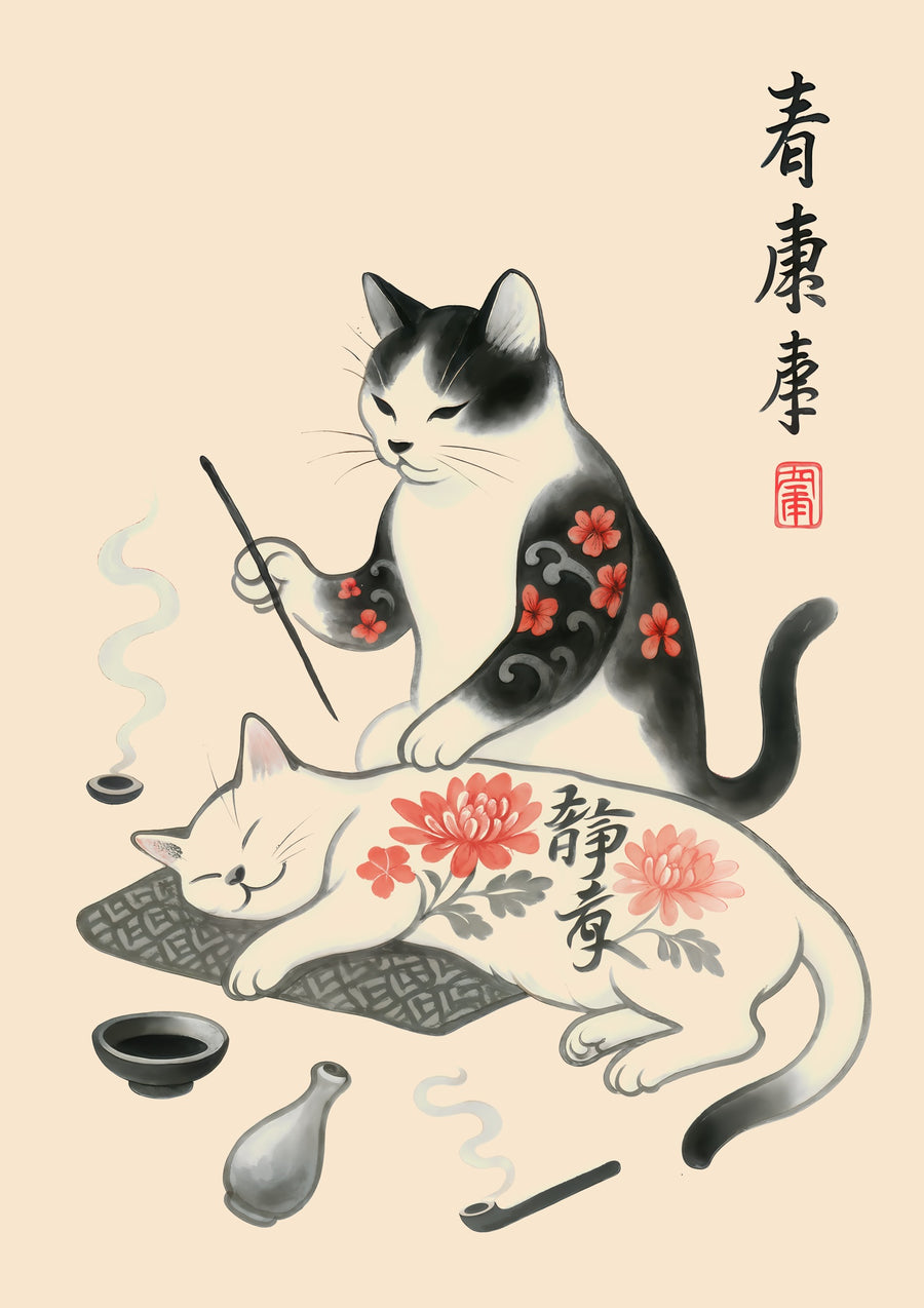 Stick n Poke - Print Only frame