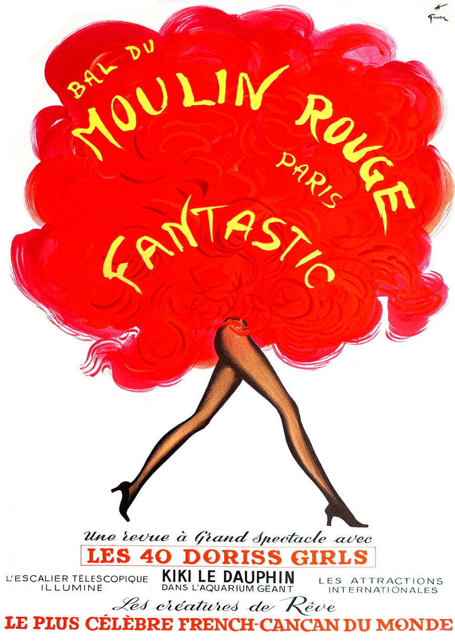Moulin Rouge - Print Only frame