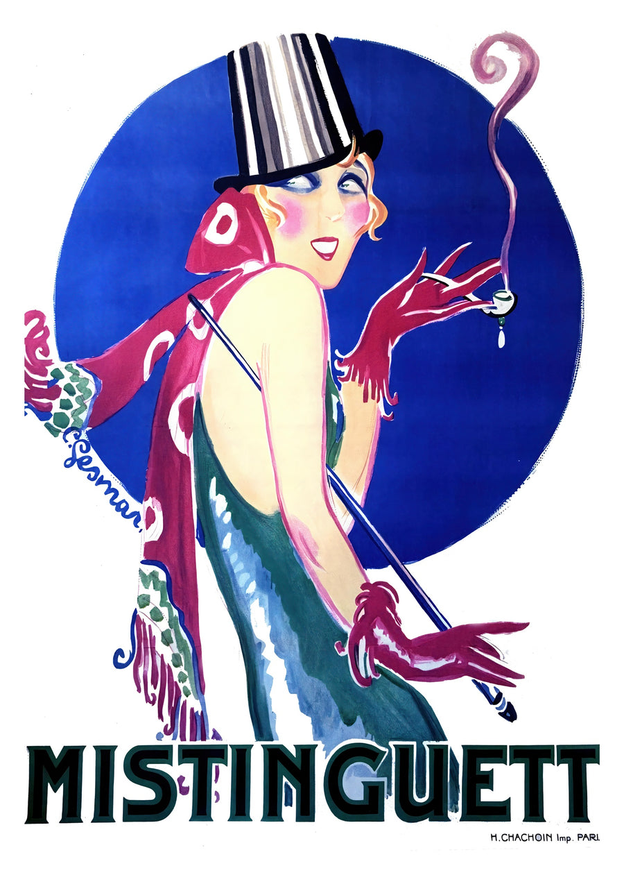 Mistinguett - Print Only frame
