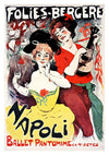 Folies Bergère, Napoli print
