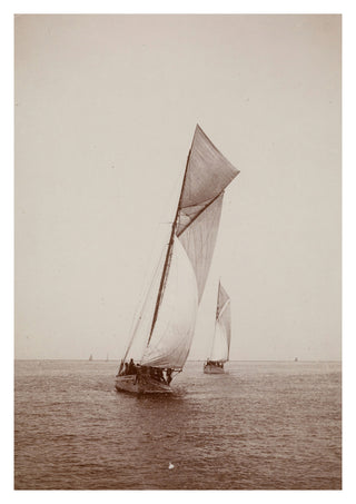 Sailboats print