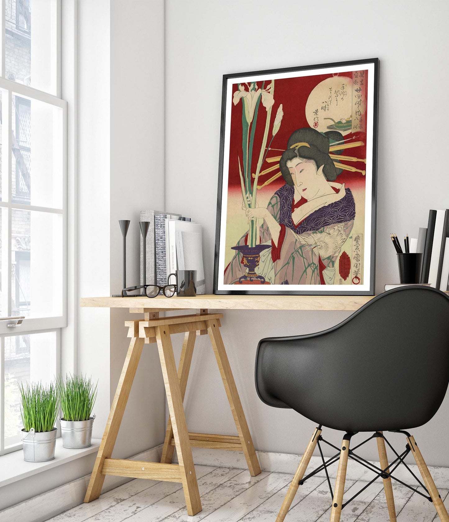 Beauté arrangée des iris