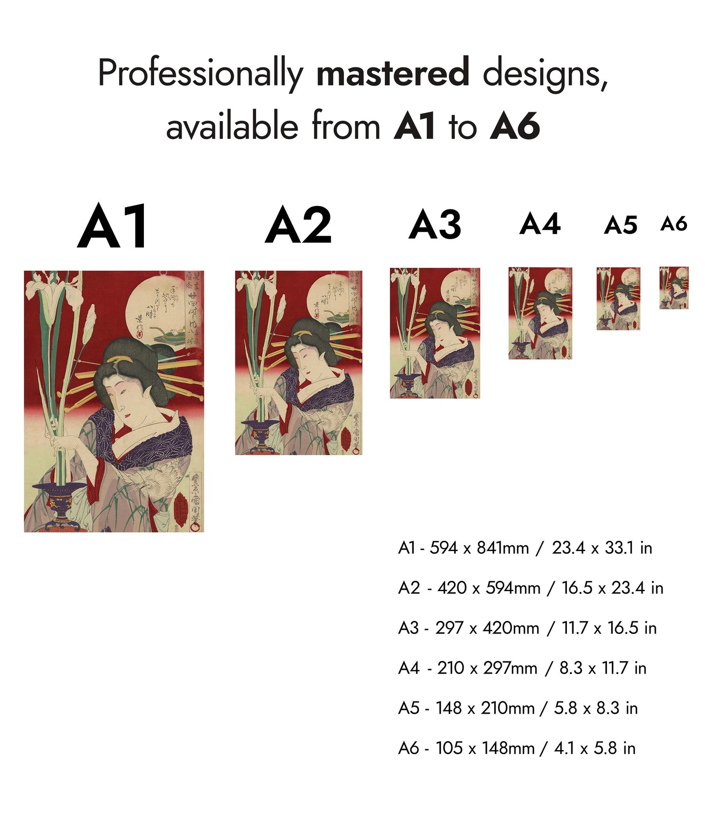 Beauté arrangée des iris
