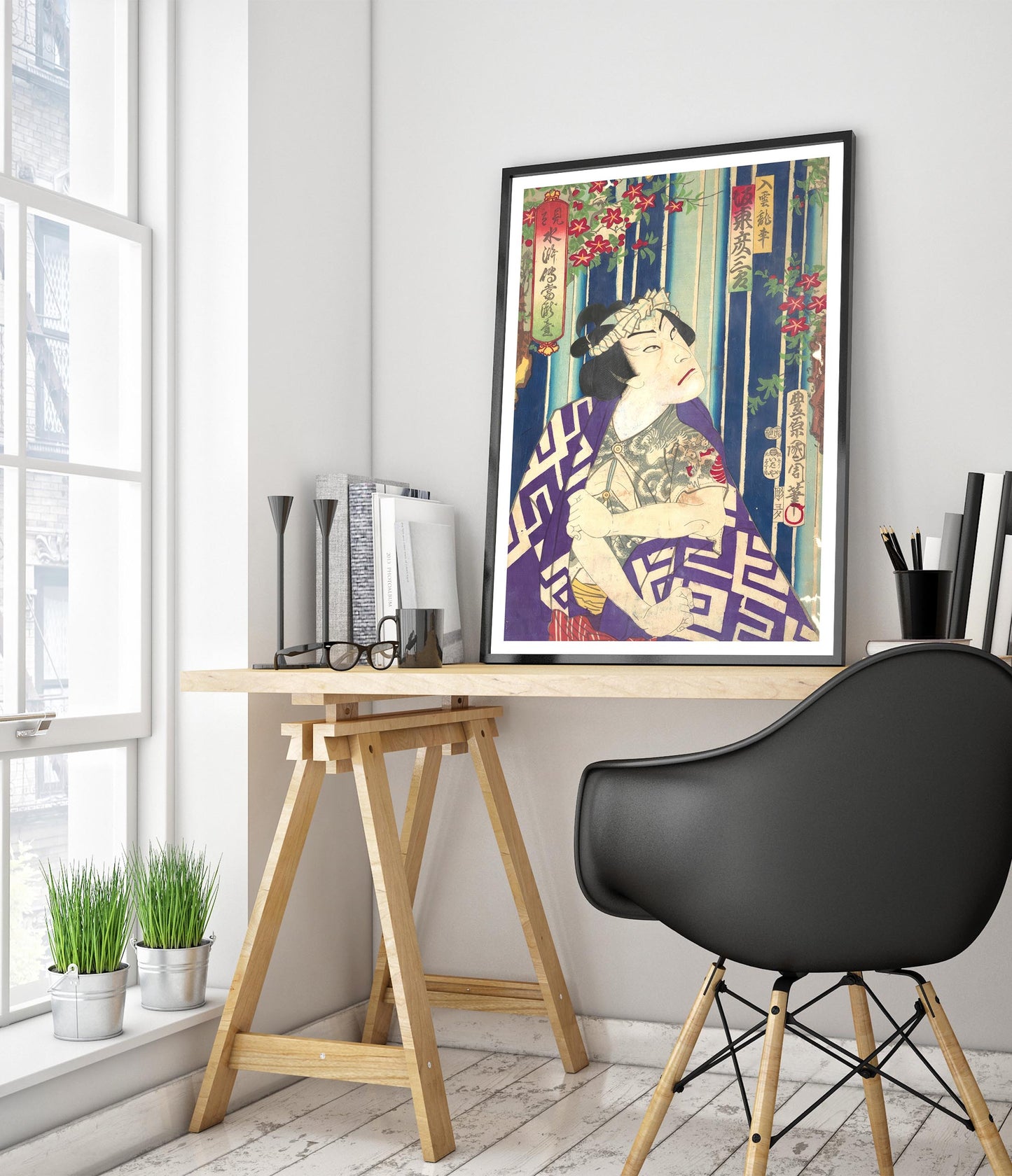 L'acteur Bando Hikozaburo dans le rôle de Nyuunryu