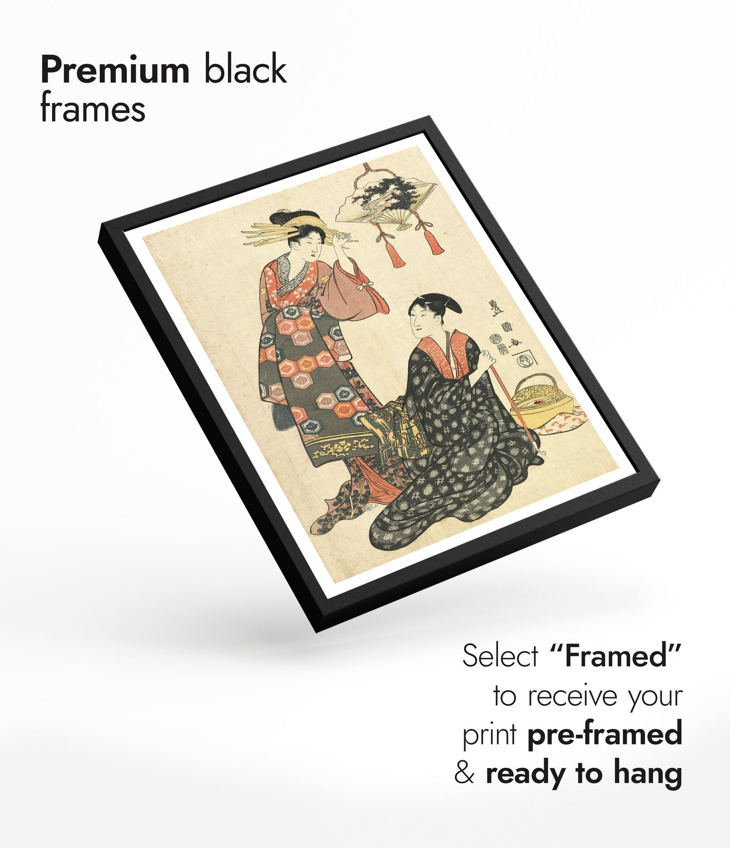 Acteur Iwai Hanshiro V avec une courtisane